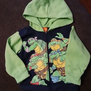 NWOT TMNT Hooded / Zip up jacket